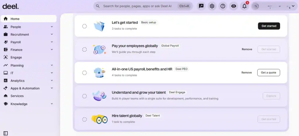 Deel vs Competitors: Detailed Comparison of Remote, Oyster & Rippling in 2026 2 deel-hr-dashboard